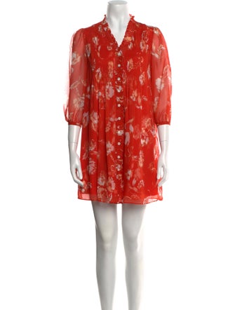 Diane von Furstenberg Silk Mini Dress