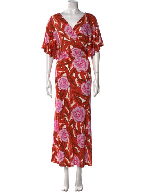 Diane von Furstenberg Printed Long Dress