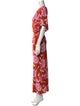 Diane von Furstenberg Printed Long Dress