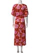 Diane von Furstenberg Printed Long Dress