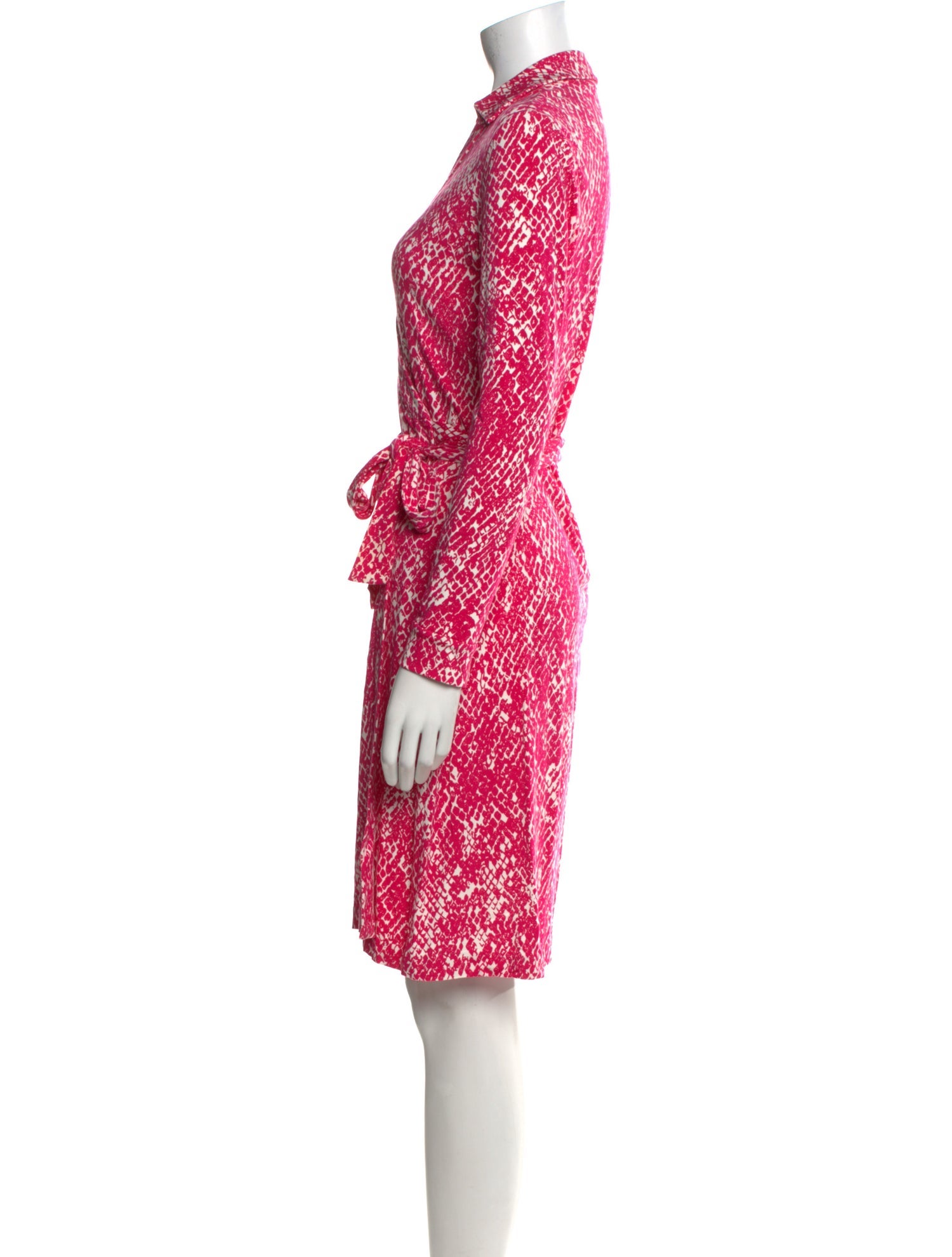 Diane von Furstenberg Printed Knee-Length Dress