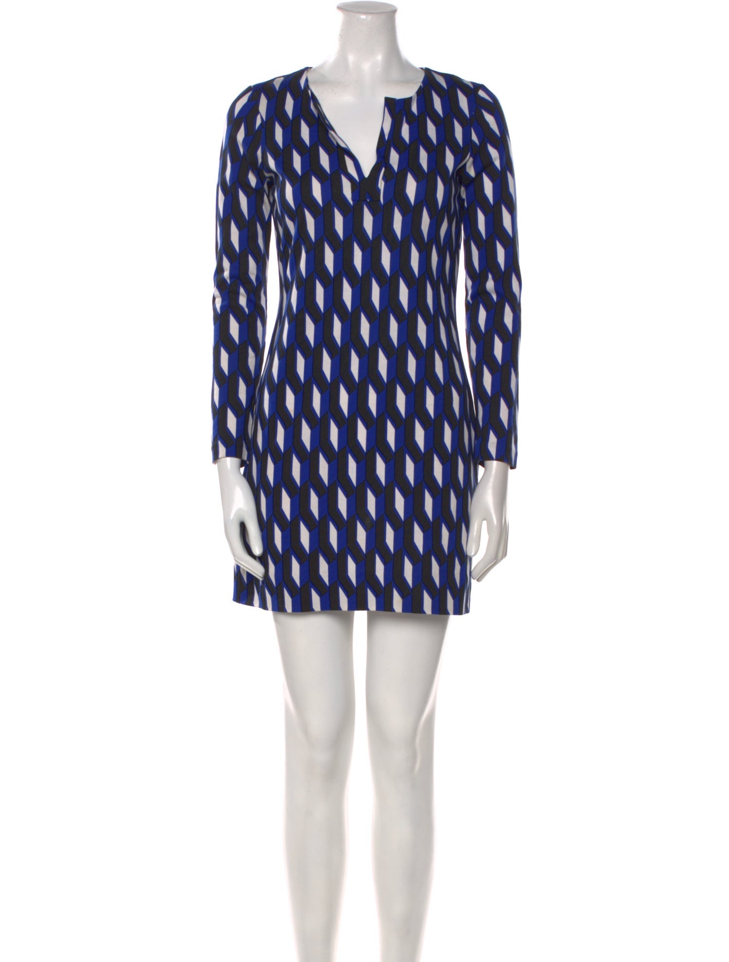 Diane von Furstenberg Printed Mini Dress