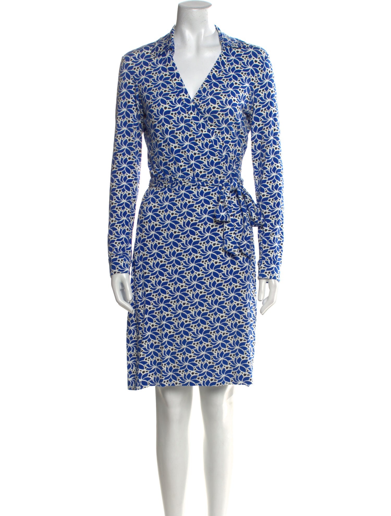 Diane von Furstenberg Printed Knee-Length Dress