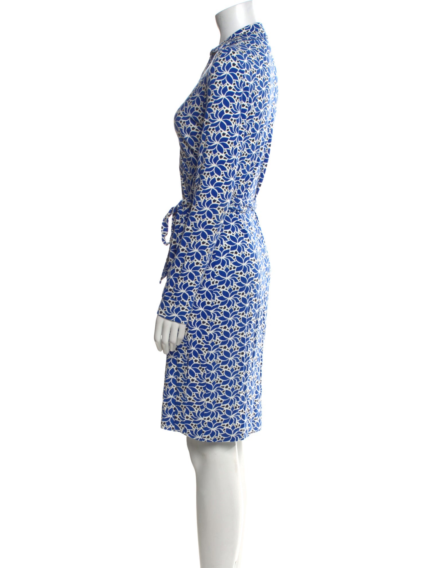 Diane von Furstenberg Printed Knee-Length Dress