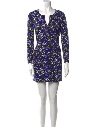Diane von Furstenberg Printed Mini Dress