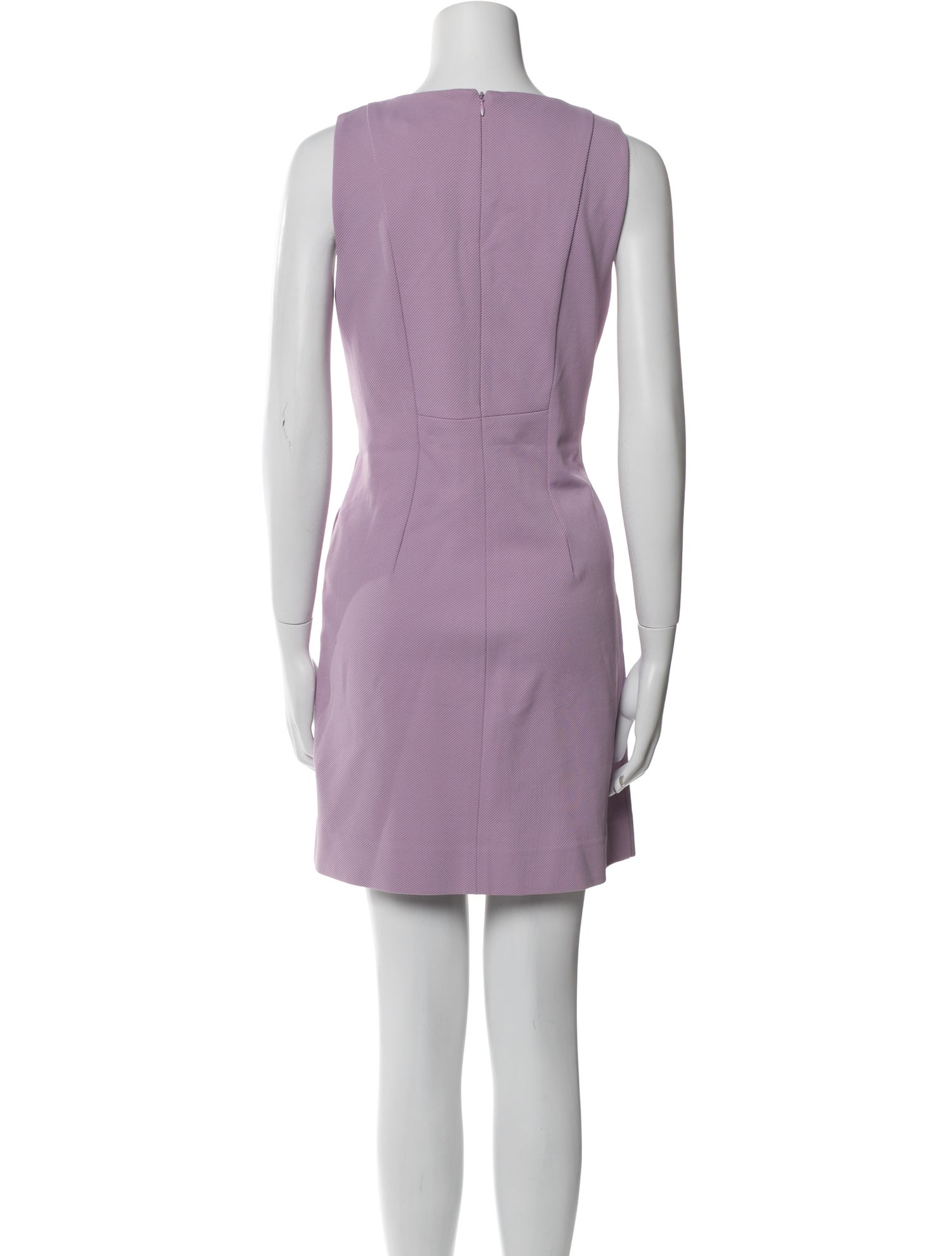 Diane von Furstenberg Crew Neck Mini Dress