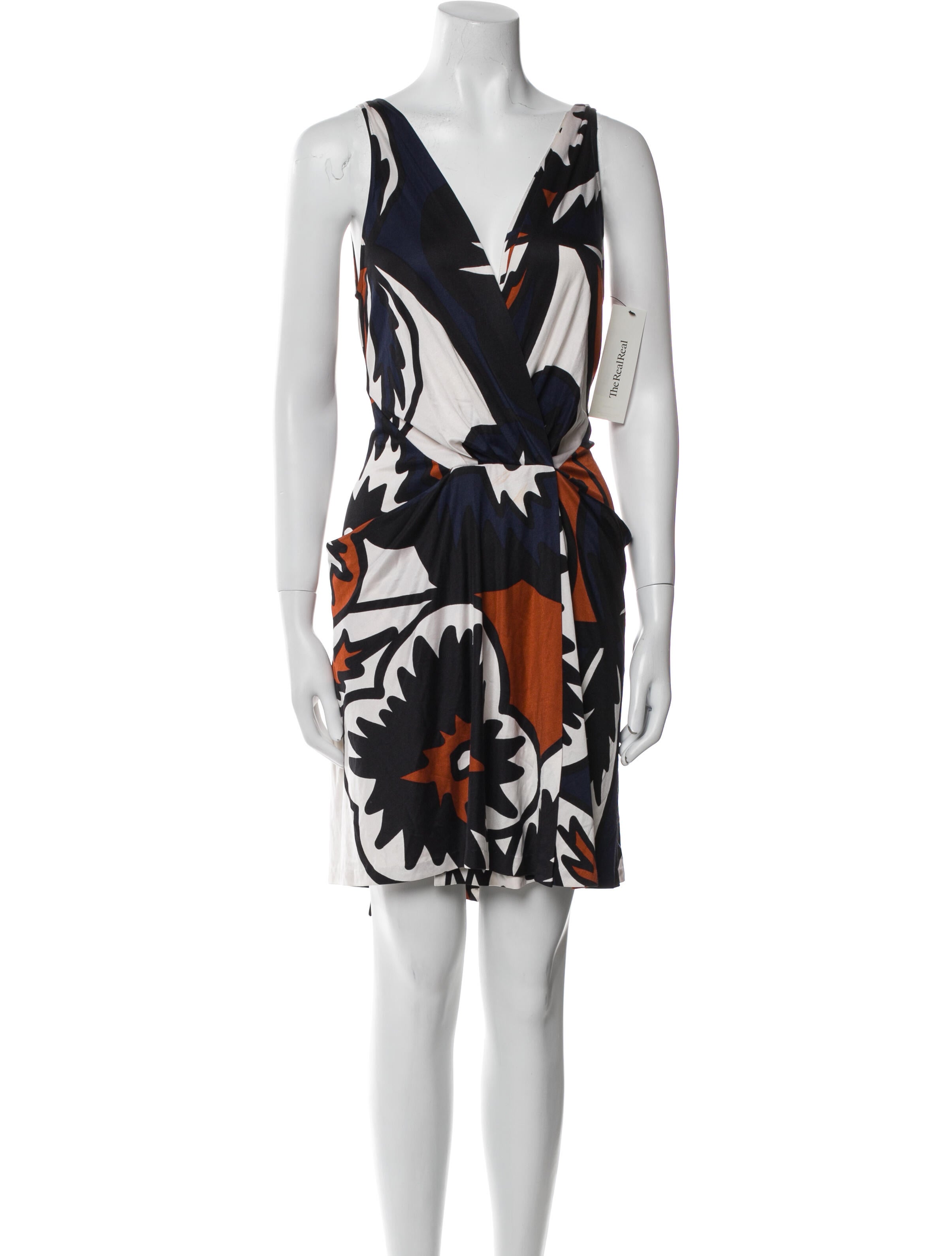 Diane von Furstenberg Printed Mini Dress