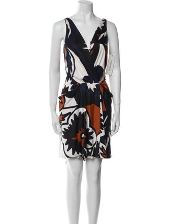 Diane von Furstenberg Printed Mini Dress