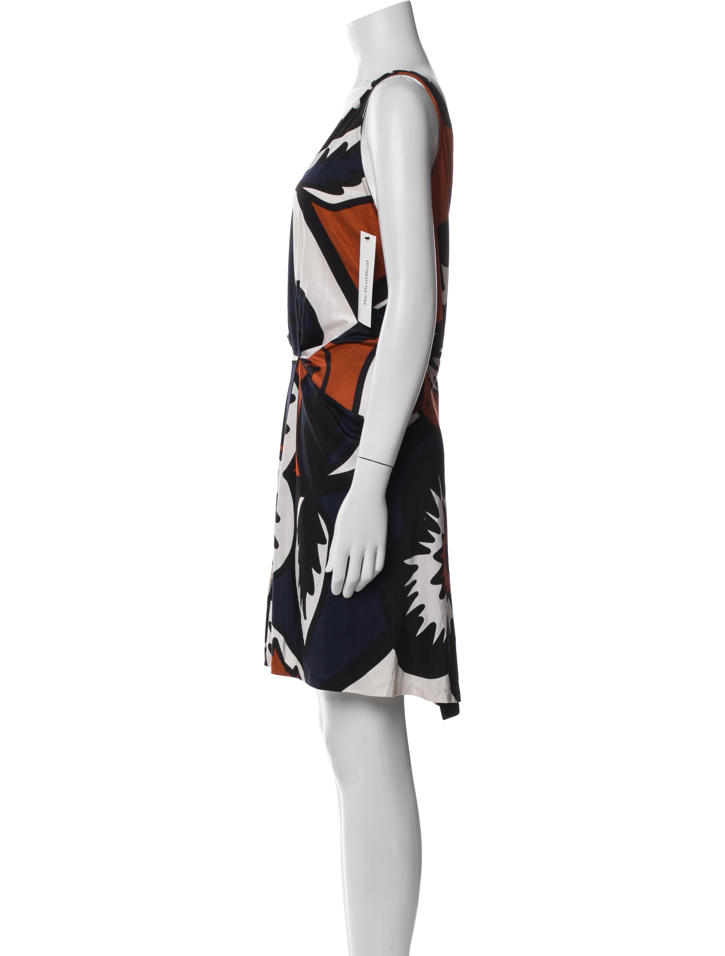Diane von Furstenberg Printed Mini Dress