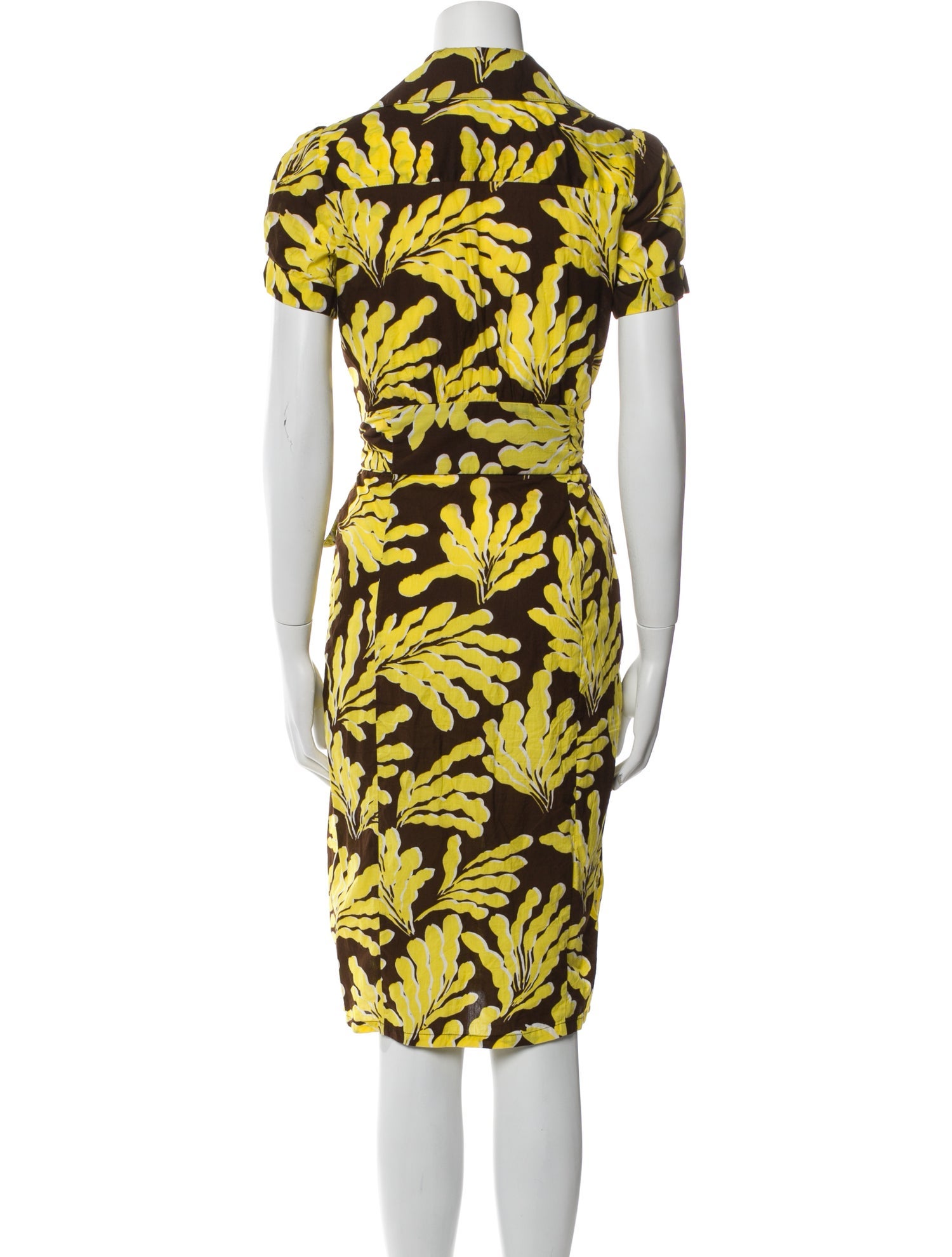 Diane von Furstenberg Printed Knee-Length Dress