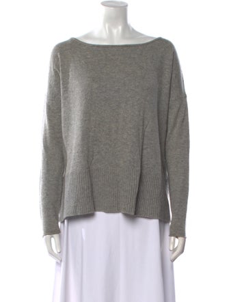 Diane von Furstenberg Wool Bateau Neckline Sweater