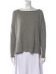 Diane von Furstenberg Wool Bateau Neckline Sweater