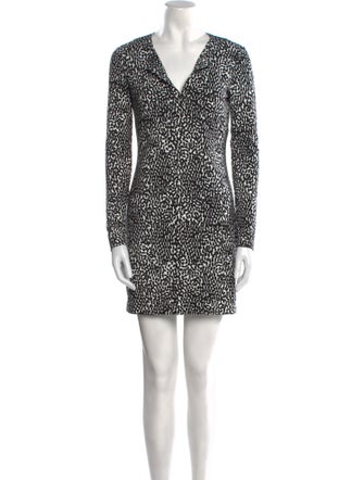 Diane von Furstenberg Printed Mini Dress