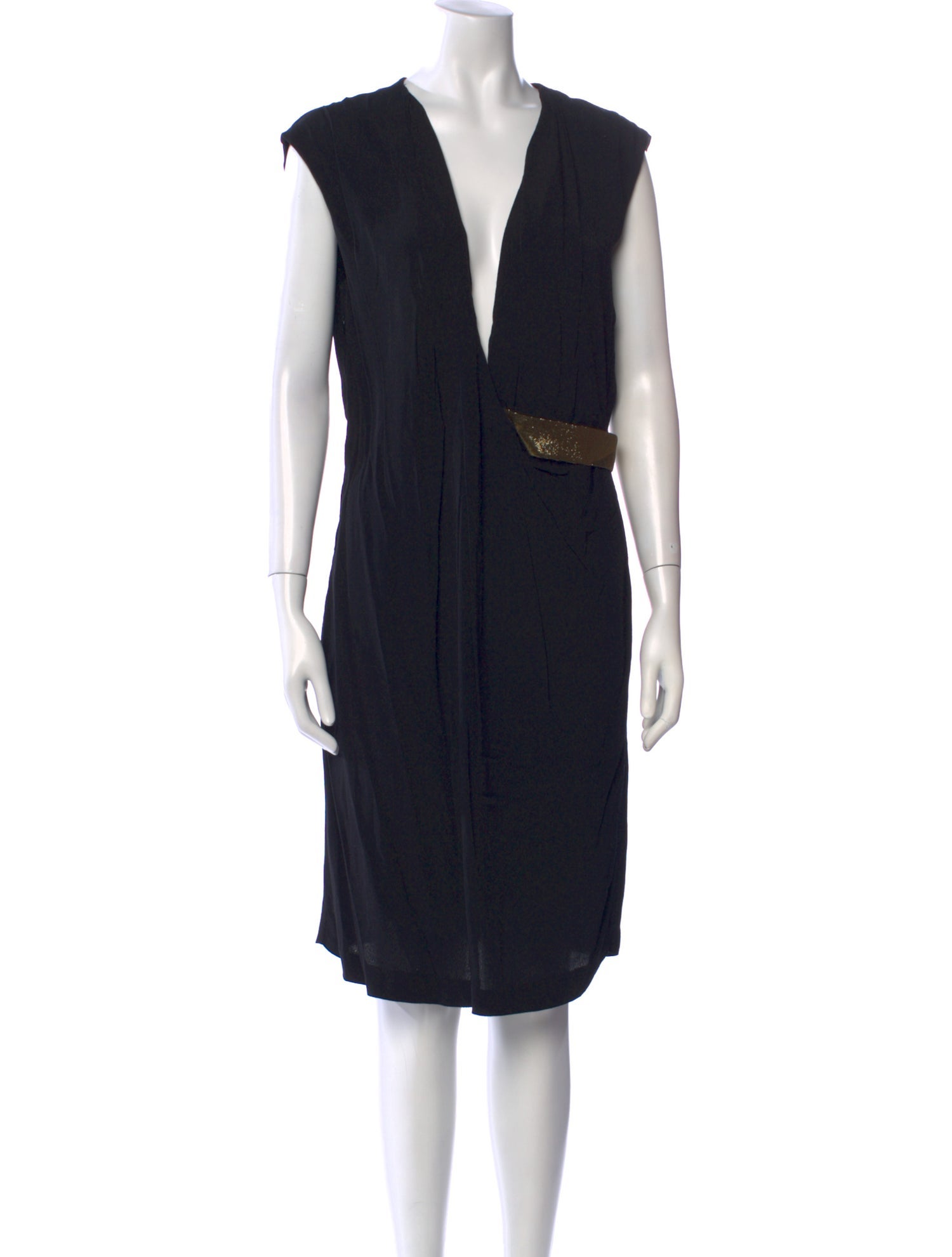 Diane von Furstenberg V-Neck Knee-Length Dress