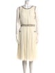 Diane von Furstenberg Scoop Neck Knee-Length Dress