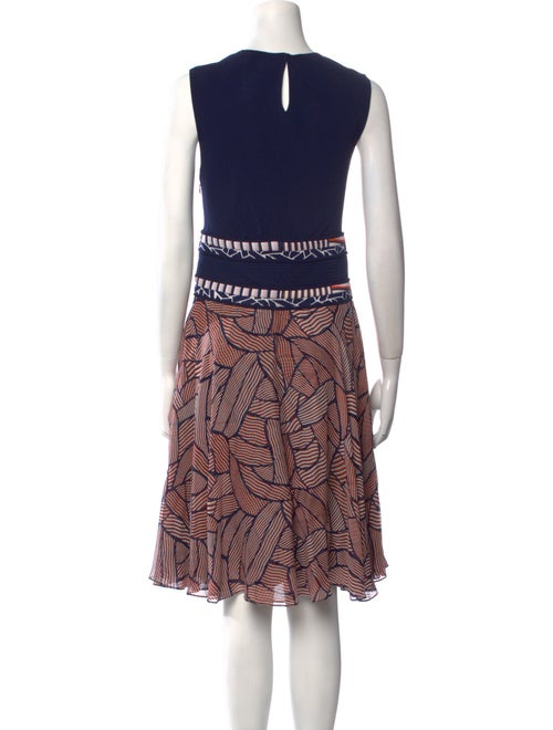 Diane von Furstenberg Printed Knee-Length Dress