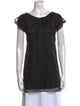 Diane von Furstenberg Silk Scoop Neck Tunic
