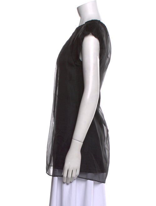 Diane von Furstenberg Silk Scoop Neck Tunic
