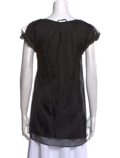 Diane von Furstenberg Silk Scoop Neck Tunic