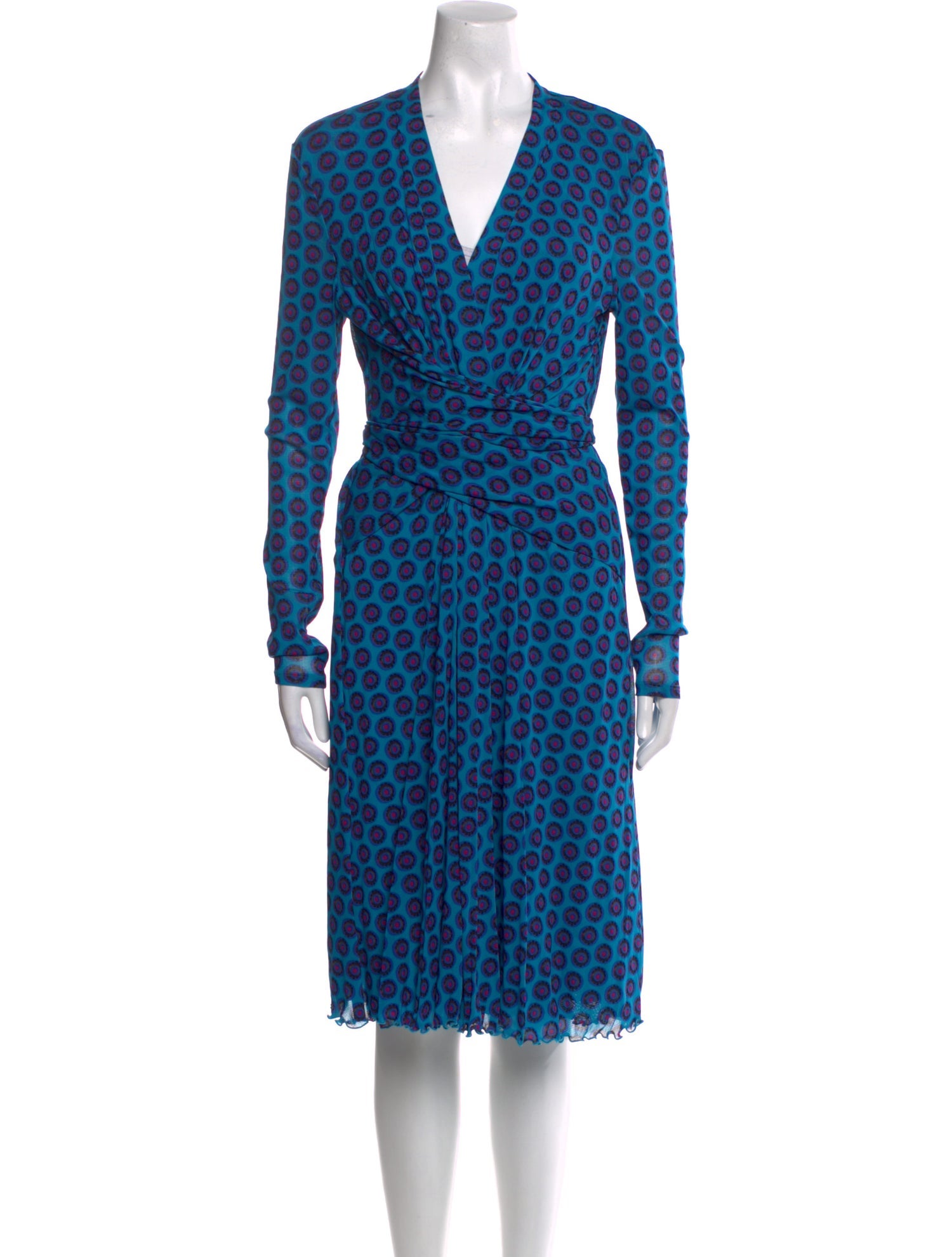 Diane von Furstenberg Printed Long Dress