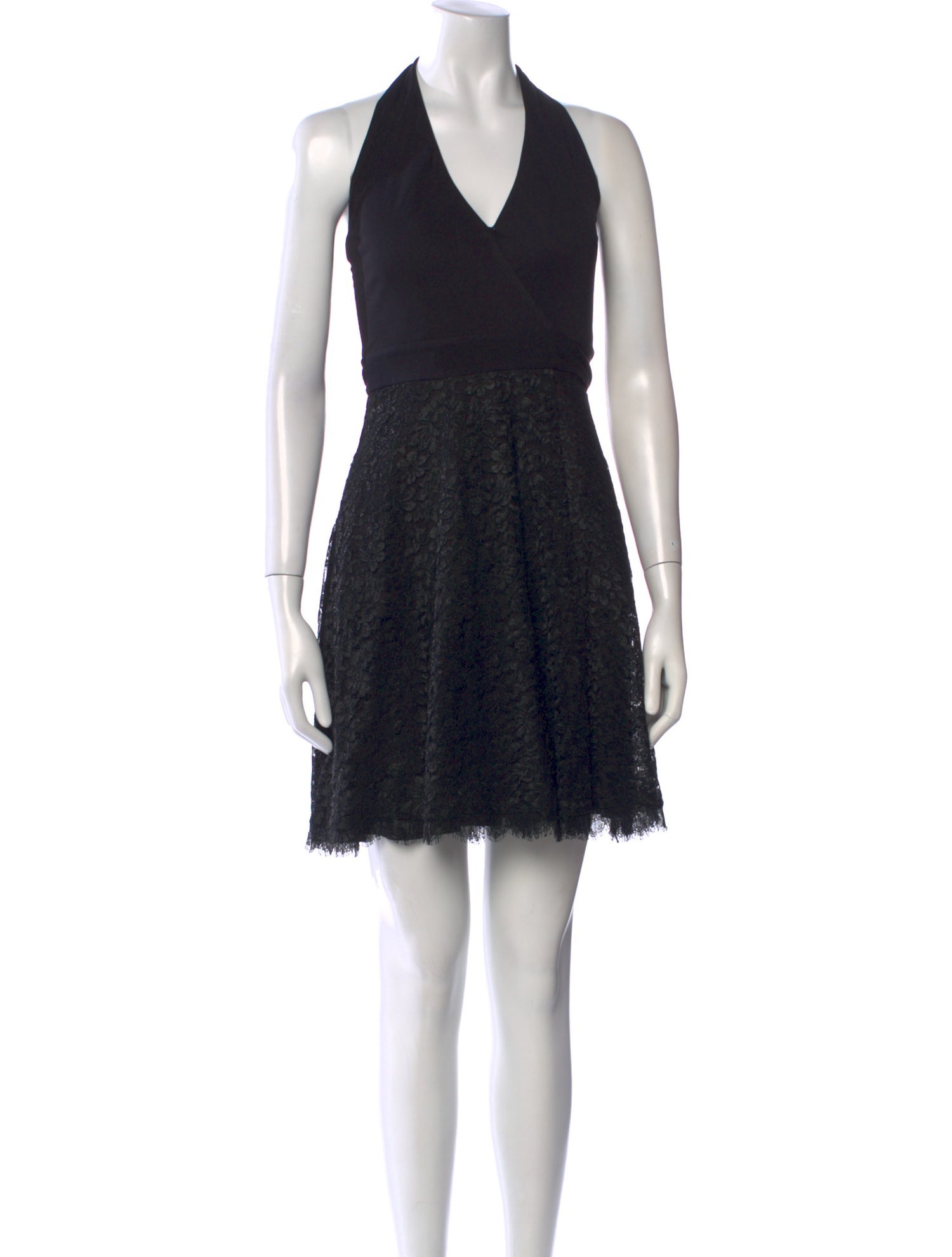 Diane von Furstenberg V-Neck Mini Dress