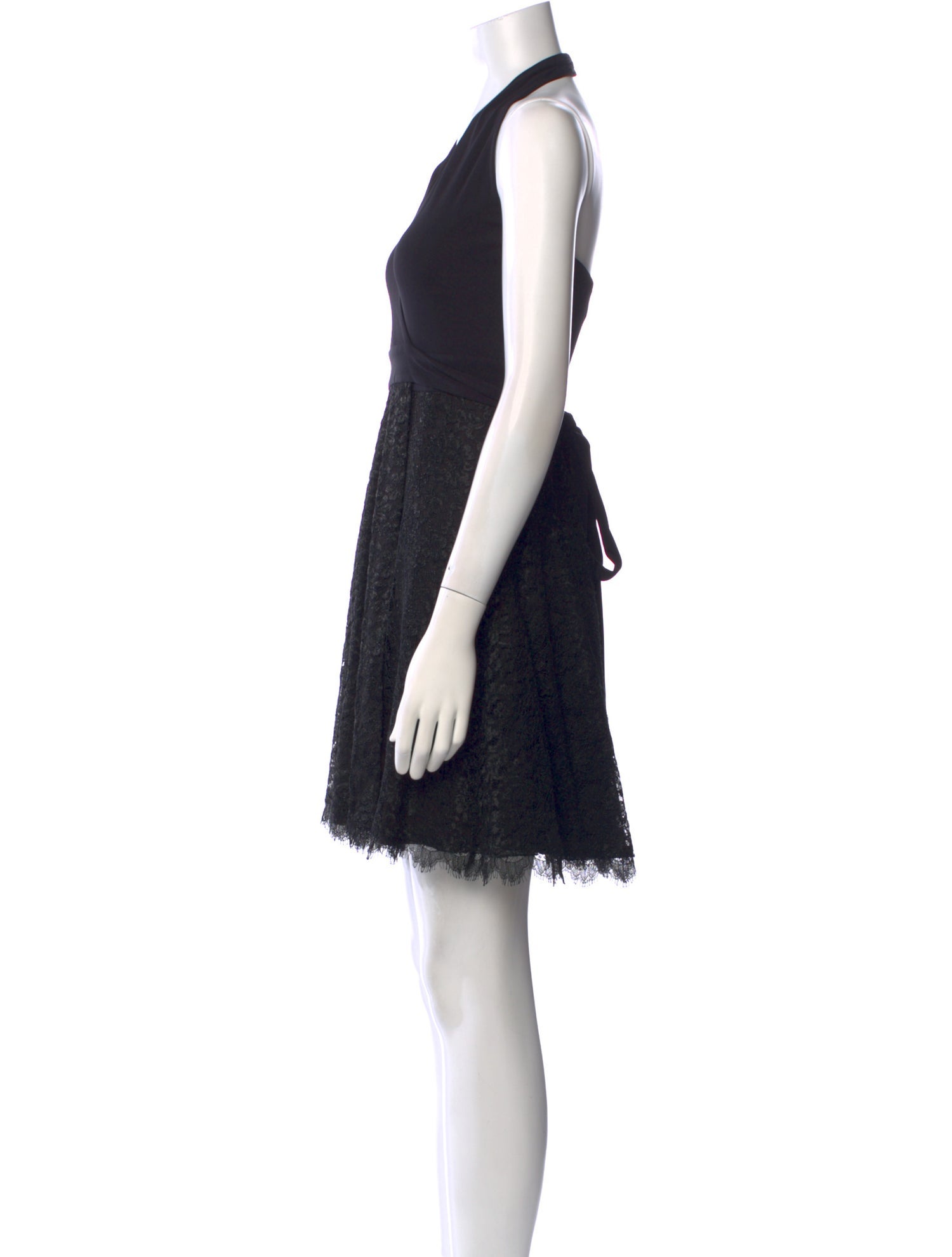 Diane von Furstenberg V-Neck Mini Dress