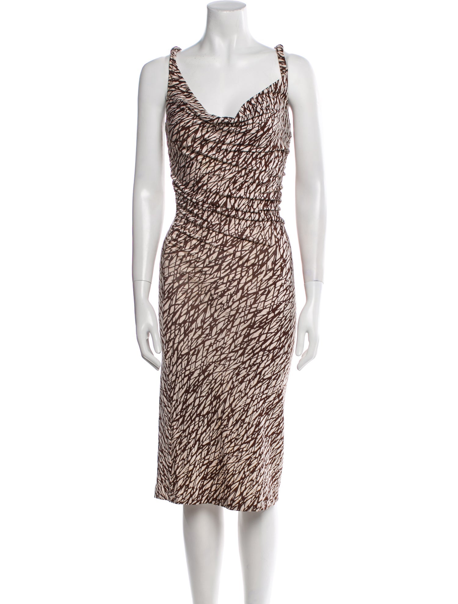 Diane von Furstenberg Silk Midi Length Dress