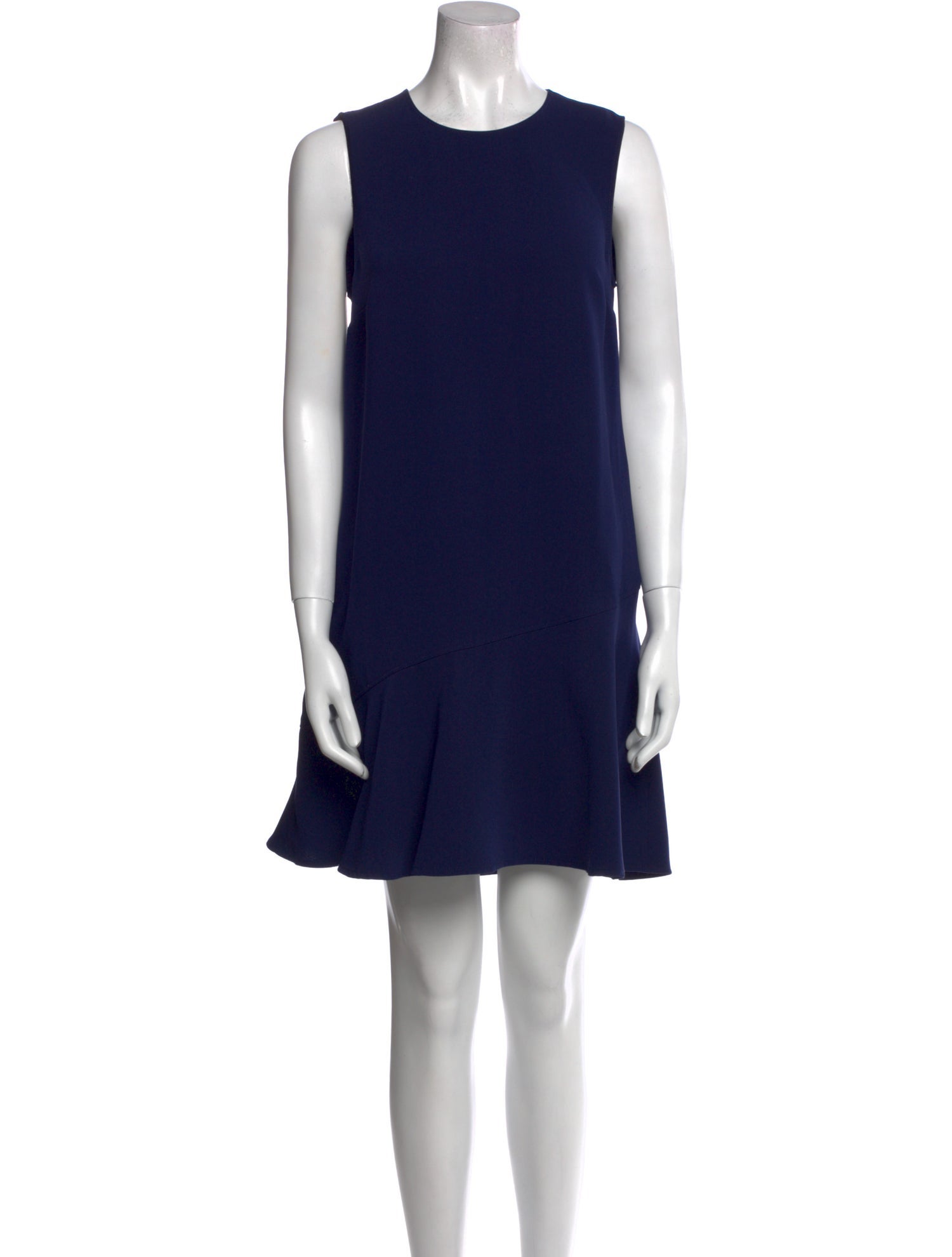 Diane von Furstenberg Crew Neck Mini Dress