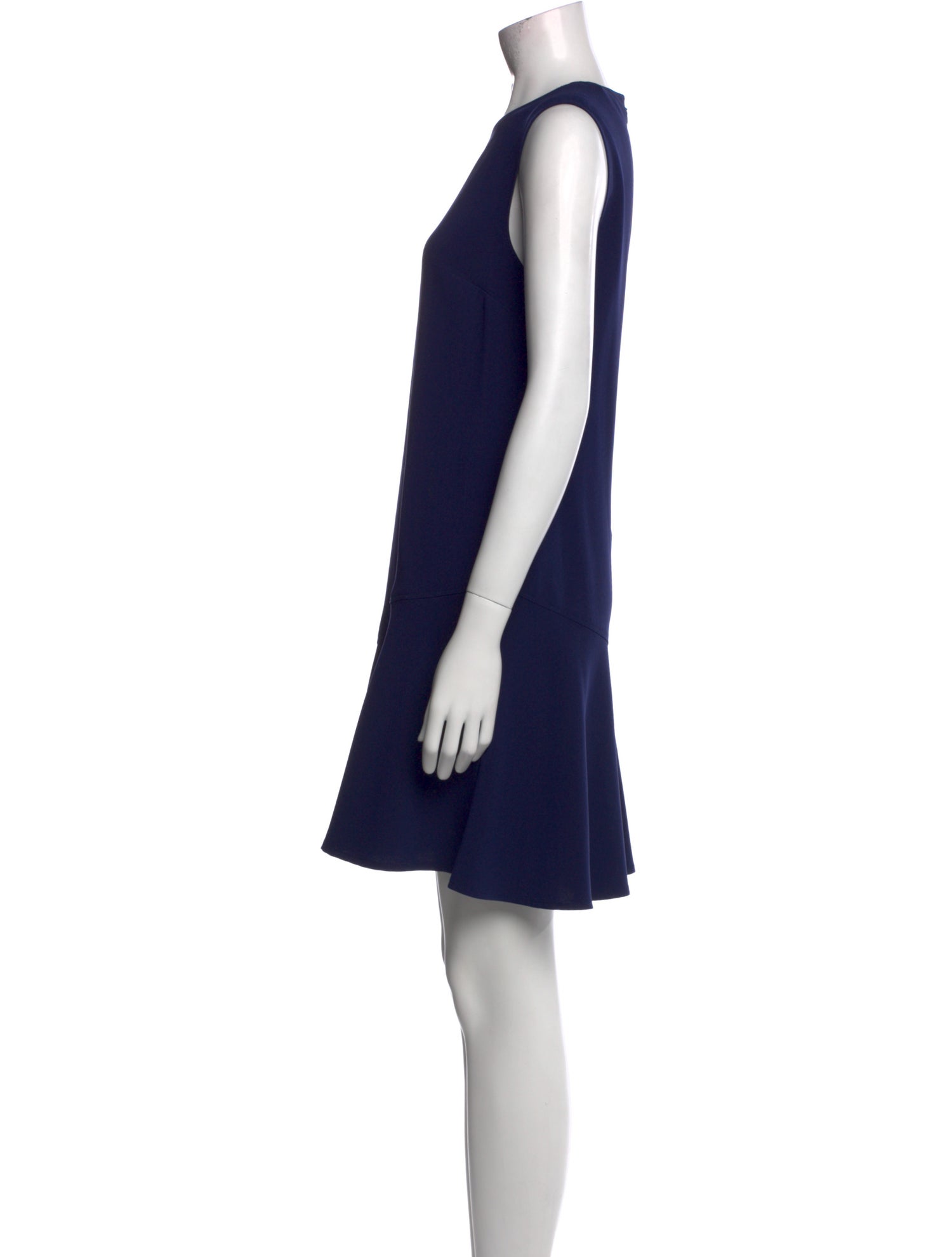 Diane von Furstenberg Crew Neck Mini Dress