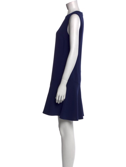 Diane von Furstenberg Crew Neck Mini Dress