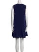 Diane von Furstenberg Crew Neck Mini Dress