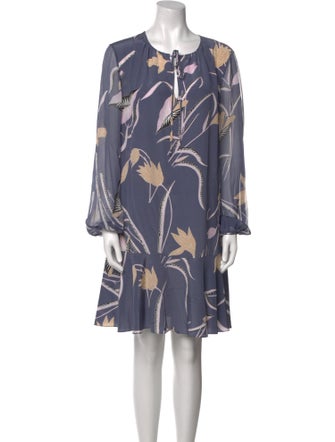 Diane von Furstenberg Silk Knee-Length Dress