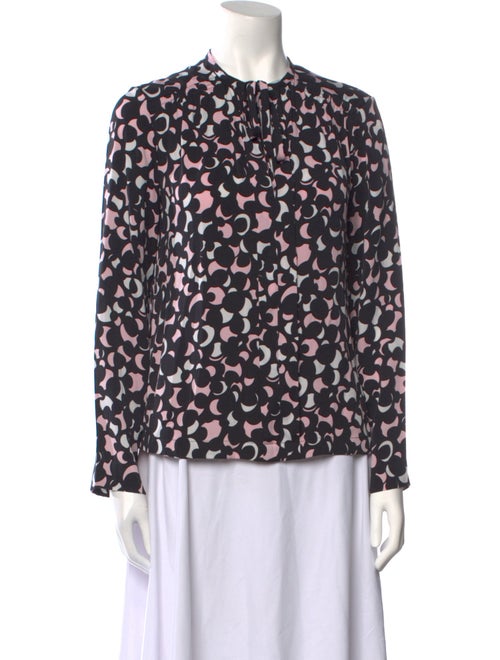 Diane von Furstenberg Silk Printed Blouse