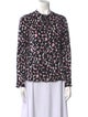 Diane von Furstenberg Silk Printed Blouse