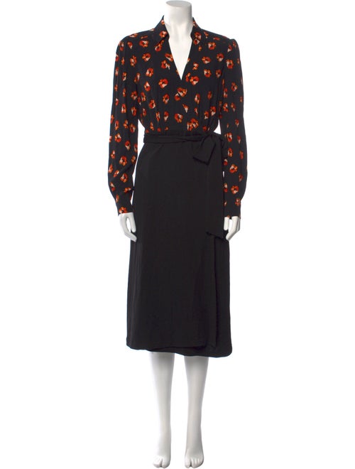 Diane von Furstenberg Printed Midi Length Dress