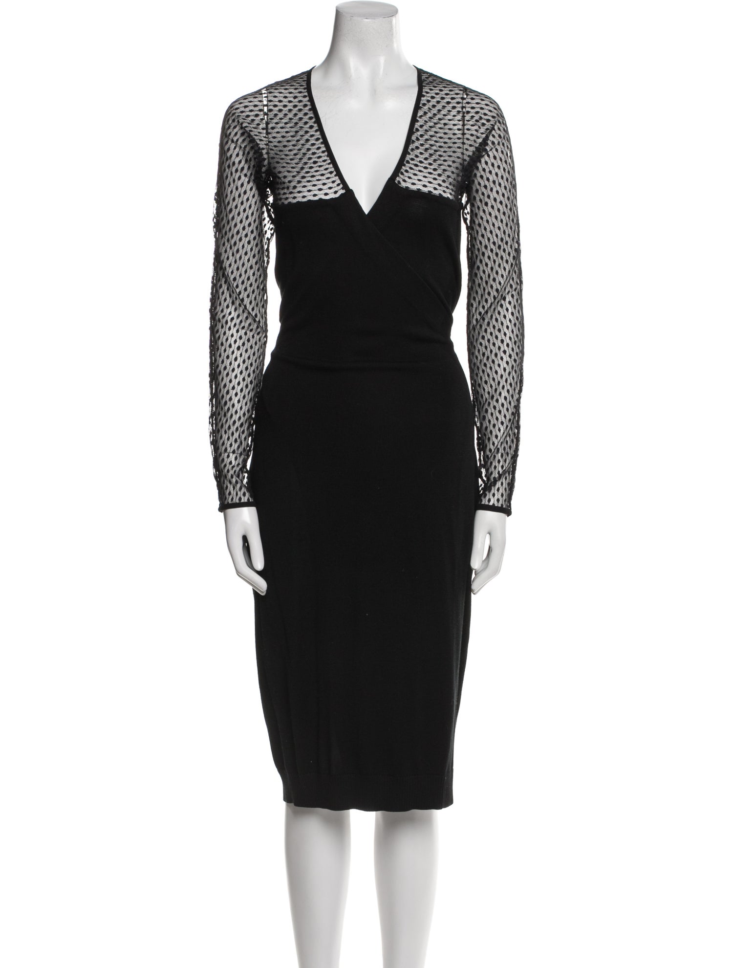 Diane von Furstenberg Silk Midi Length Dress