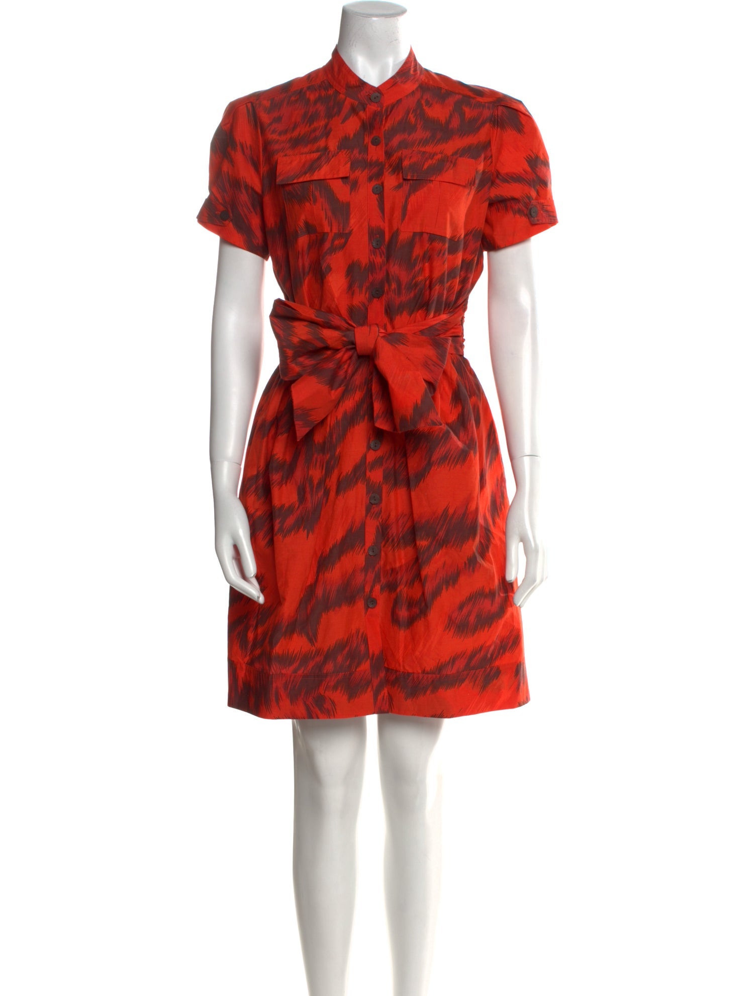 Diane von Furstenberg Printed Knee-Length Dress
