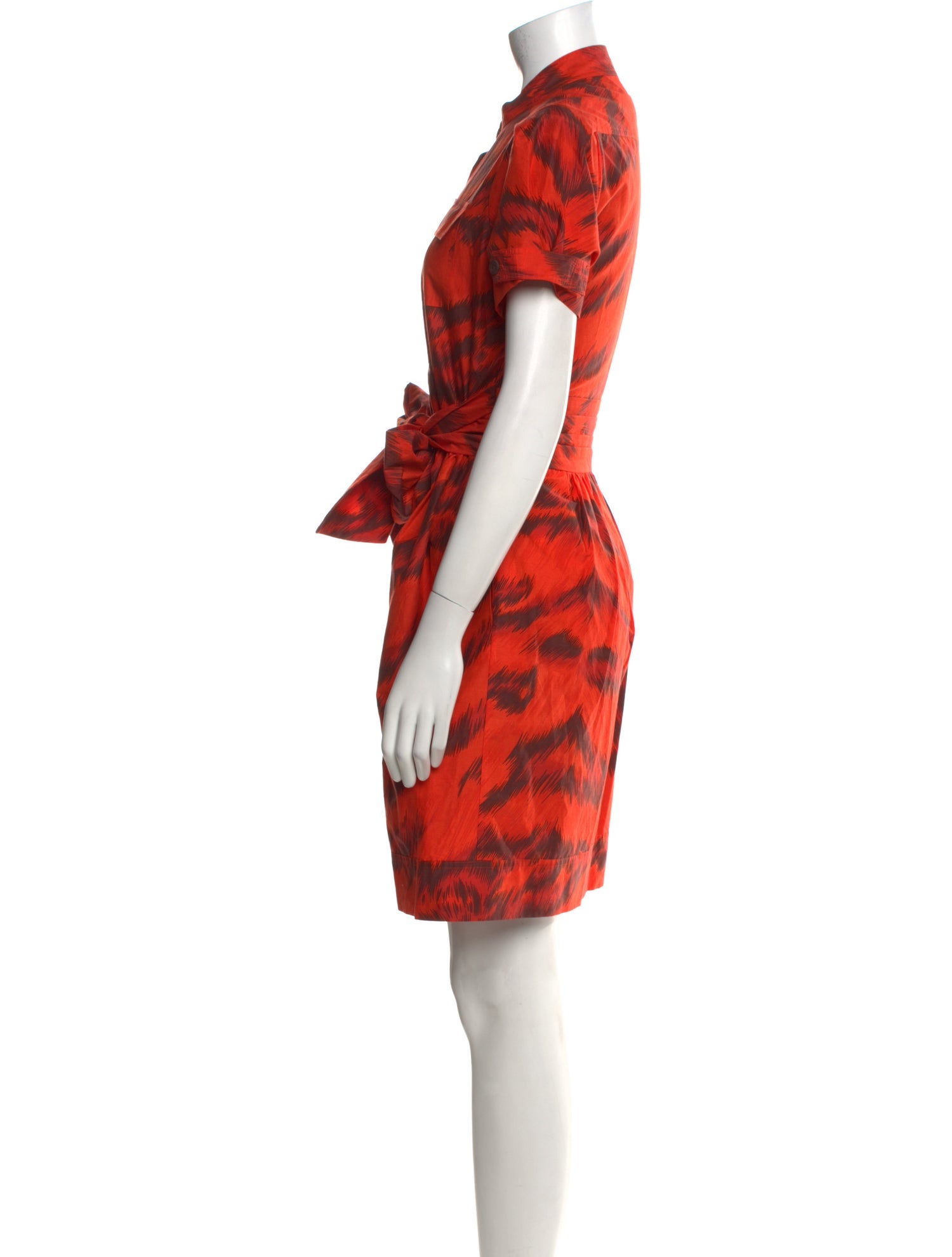 Diane von Furstenberg Printed Knee-Length Dress