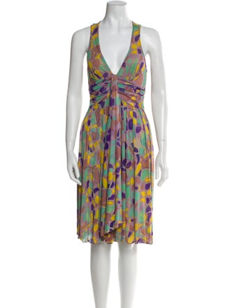Diane von Furstenberg Silk Knee-Length Dress