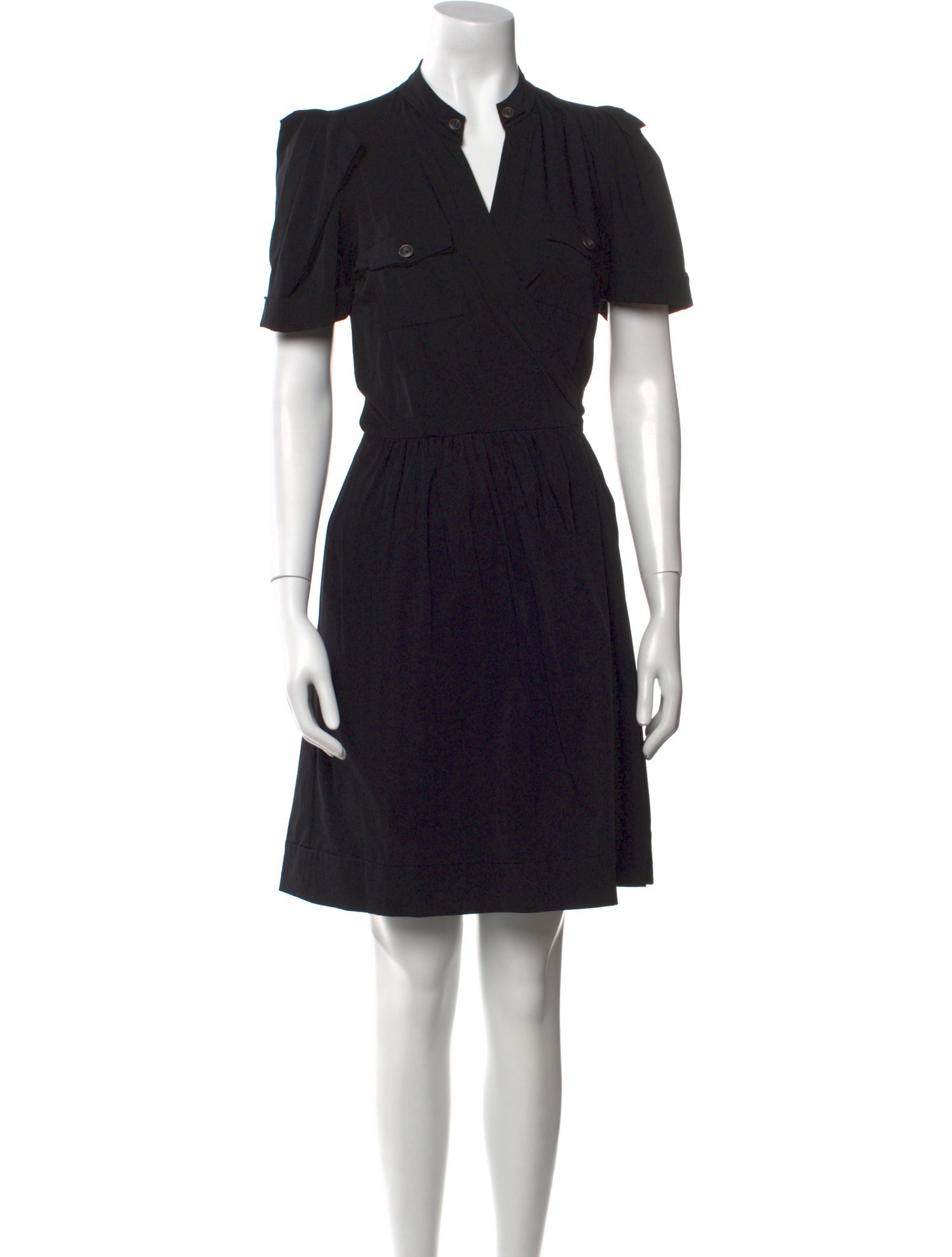 Diane von Furstenberg V-Neck Mini Dress