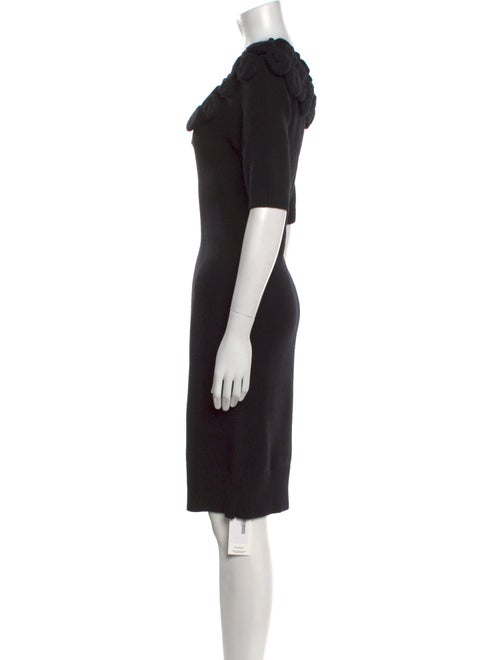 Diane von Furstenberg Scoop Neck Knee-Length Dress