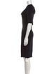 Diane von Furstenberg Scoop Neck Knee-Length Dress
