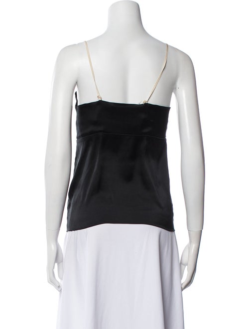 Diane von Furstenberg Silk V-Neck Top