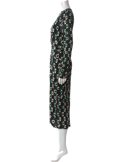 Diane von Furstenberg Printed Long Dress