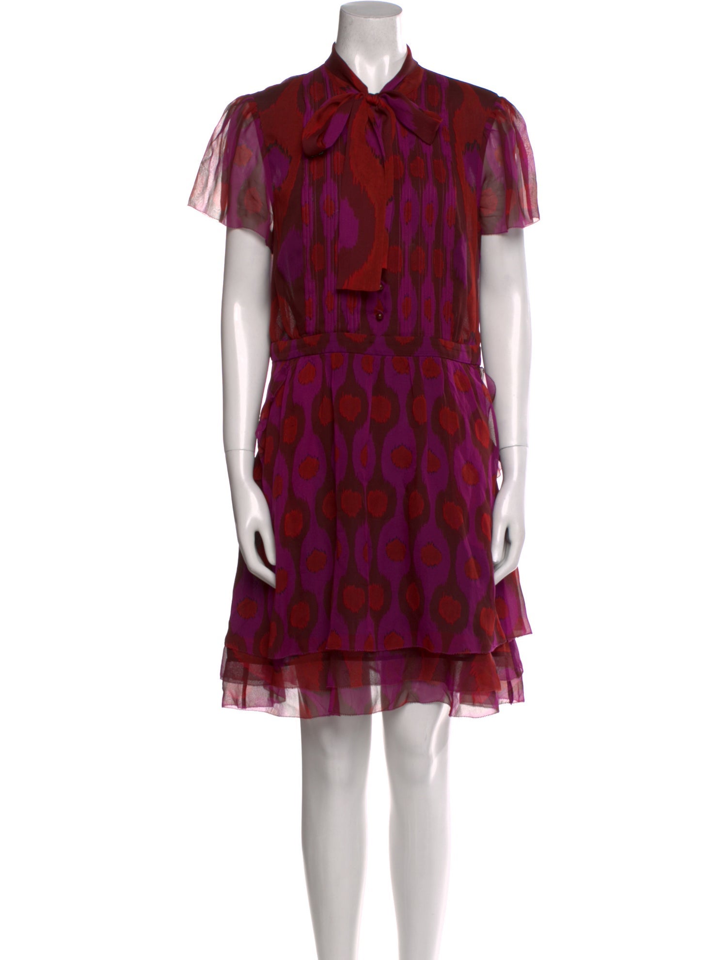 Diane von Furstenberg Silk Mini Dress