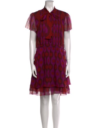 Diane von Furstenberg Silk Mini Dress