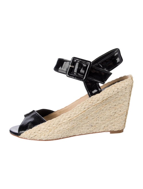 Diane von Furstenberg Patent Leather Espadrilles