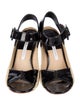Diane von Furstenberg Patent Leather Espadrilles