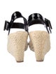Diane von Furstenberg Patent Leather Espadrilles