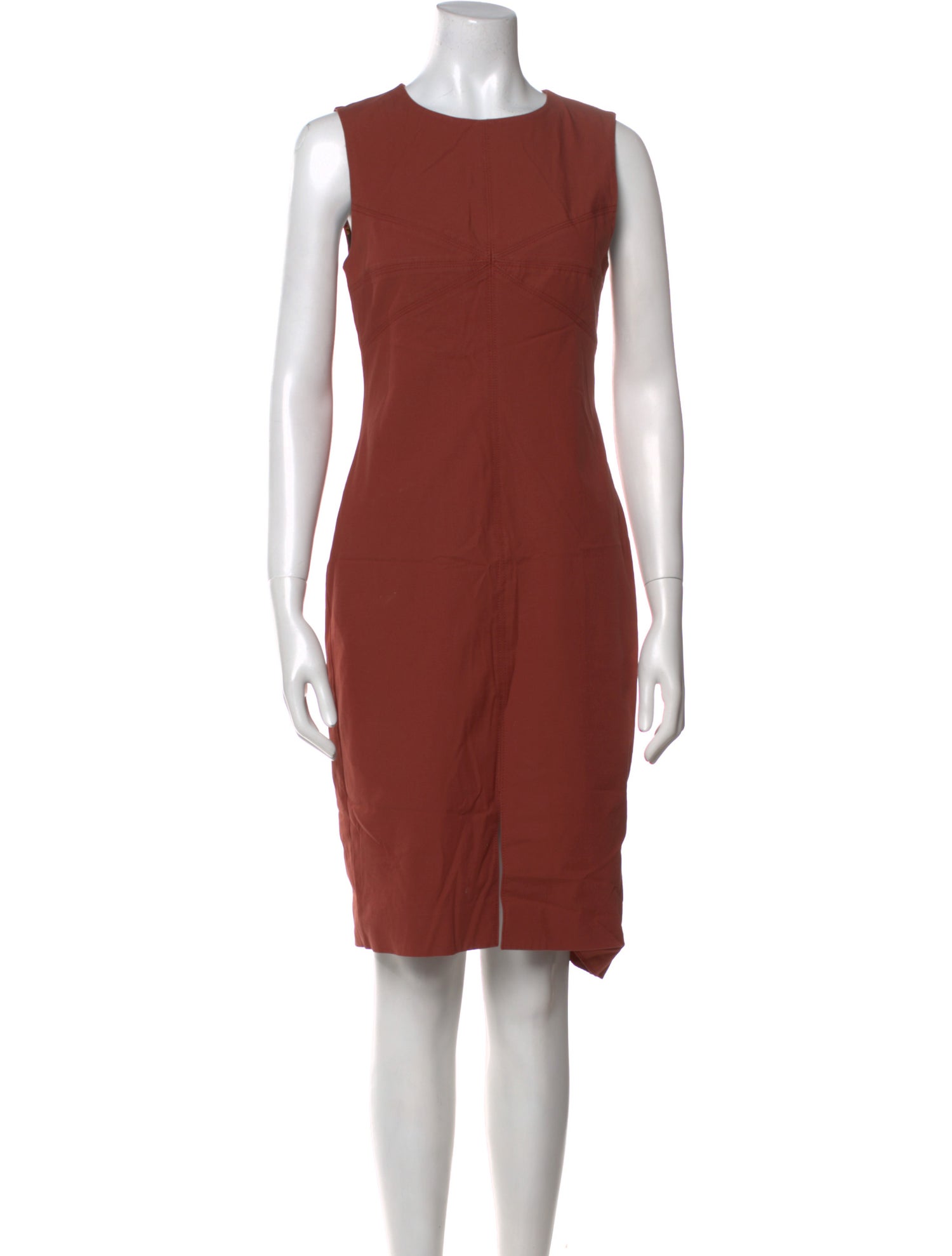 Diane von Furstenberg Crew Neck Knee-Length Dress